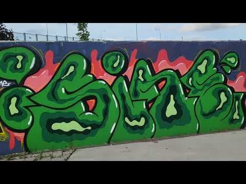 YouTube thumbnail for Graffiti park in Miskolc, Hungary