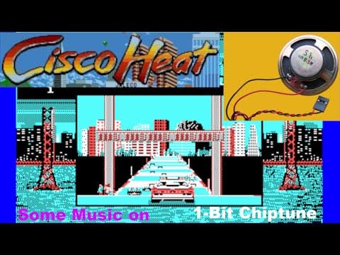 YouTube thumbnail for Cisco Heat: All American Police Car Race [MS DOS] Some Music on IBM PC Speaker
