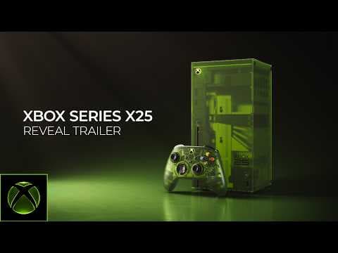 YouTube thumbnail for 25 Years in the Making - XBOX 25th Anniversary Collection