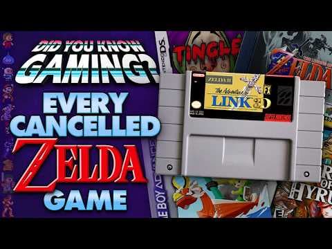 YouTube thumbnail for Every Cancelled Zelda Game  | DYKG