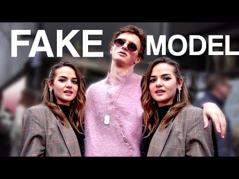 YouTube thumbnail for The fashion show prank actually is in favor of the industry