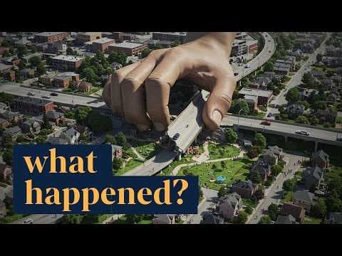 YouTube thumbnail for The Effect of Highways: Rochester Inner Loop