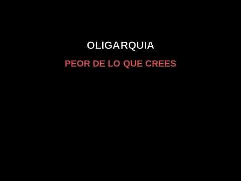 YouTube thumbnail for La Oligarquia es Peor de lo Que Crees - Un Analisis Materialista
