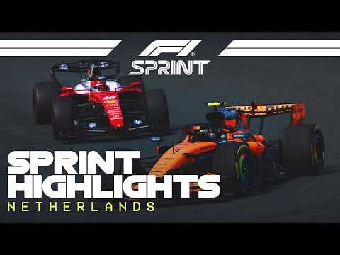 YouTube thumbnail for Sprint Highlights | 2026 Dutch Grand Prix
