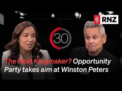YouTube thumbnail for Opportunity Leader Qiulae Wong | 30 with Guyon Espiner S5 Ep3 | RNZ
