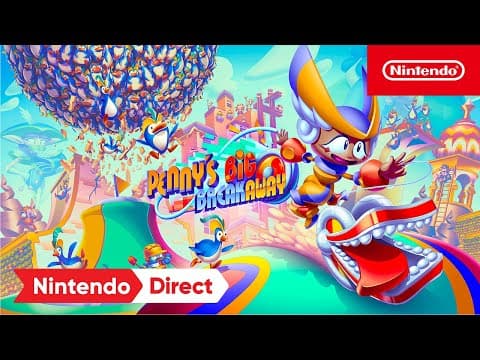 YouTube thumbnail for Penny's Big Breakaway - Announcement Trailer - Nintendo Switch