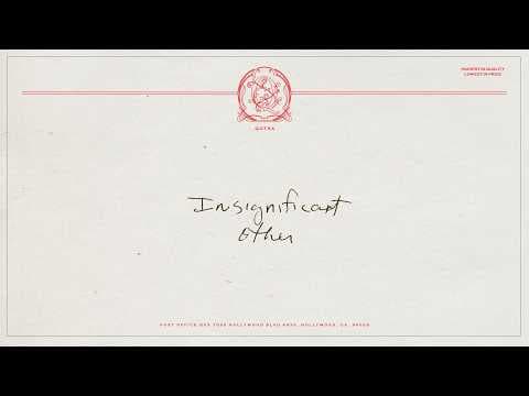YouTube thumbnail for Queens of the Stone Age - Insignificant Other (Lyric Video)