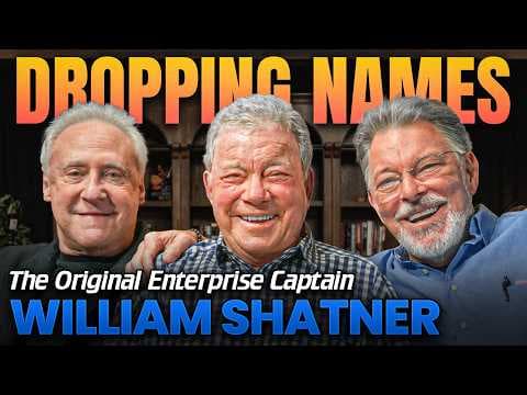 YouTube thumbnail for William Shatner on Dropping Names with Brent and Johnny
