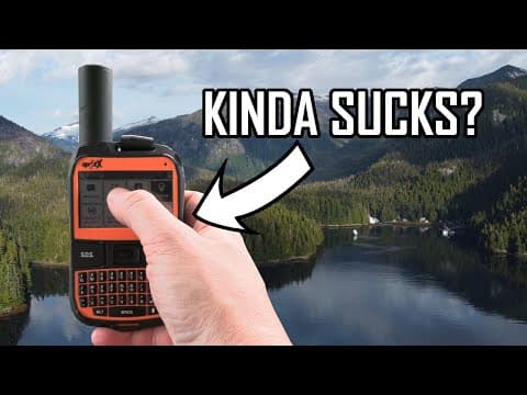 YouTube thumbnail for Is The SpotX Satellite Messenger Any Good? I Brought It To Alaska To Find Out | saveitforparts [10:35]