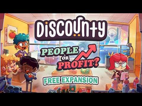 YouTube thumbnail for Discounty: People or Profit? | Free Major Expansion Trailer - OUT NOW ON ALL PLATFORMS!