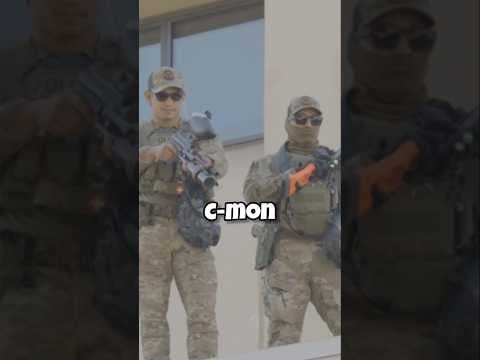 YouTube thumbnail for How are these ICE agents allowed to fire on protestors like this