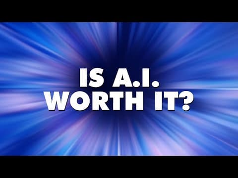 YouTube thumbnail for Is A.I. worth it? (The Collection - Season 13 Bluray)