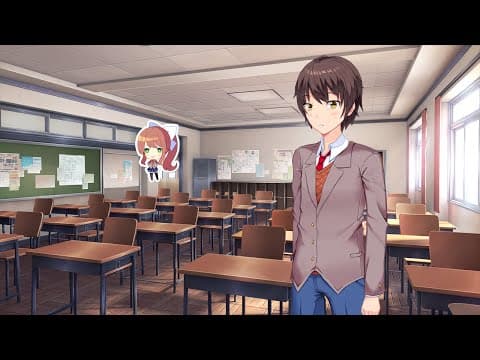 YouTube thumbnail for Guys look a chibi (CW: DDLC spoilers)