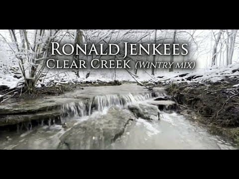 YouTube thumbnail for Ronald Jenkees – Clear Creek (Wintry Mix)