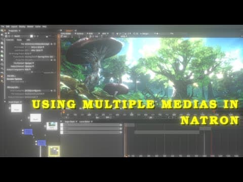 YouTube thumbnail for How To Use Multiple Medias In Natron | Natron | [Tutorial]