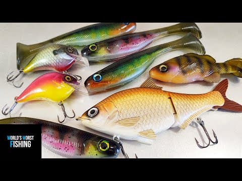 YouTube thumbnail for 5 Reasons Lure-Making Should Be Considered HIGH ART! Journey Into The Art of Fishing Lures