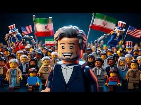 YouTube thumbnail for Don't Stop 🛑 Talking About Epstein | New LEGO Video from @AI_iraan