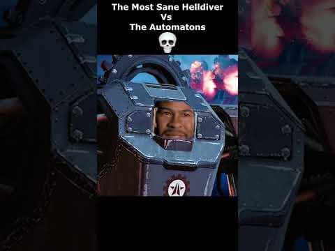 YouTube thumbnail for Most sane Helldiver vs. Automatons