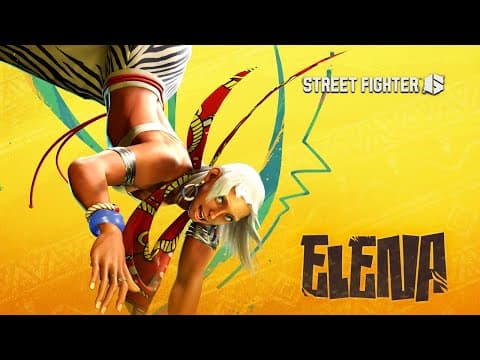 YouTube thumbnail for Street Fighter 6 - Elena Gameplay Trailer