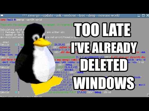 YouTube thumbnail for If You See Me Use Ubuntu (Song Parody)