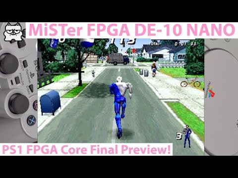 YouTube thumbnail for PlayStation 1 Final MiSTer Core Preview Before Release!