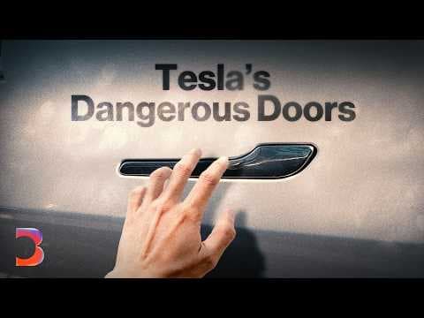 YouTube thumbnail for Tesla's Doors not doing what they are suppose to do.