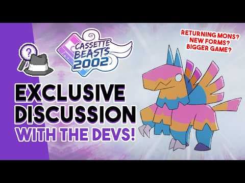 YouTube thumbnail for Interview with the Cassette Beasts 2002 Devs (Gym Leader Ed)