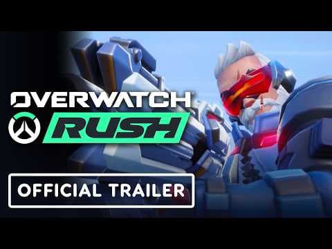 YouTube thumbnail for Overwatch Rush - Official Gameplay Preview Video (OW Mobile Game)