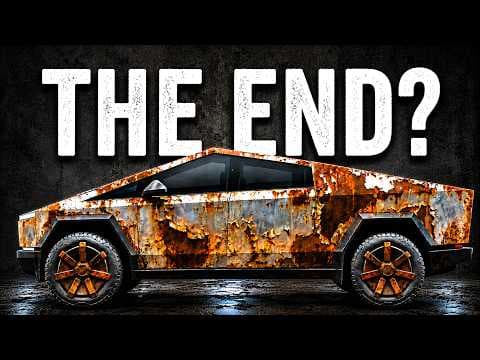 YouTube thumbnail for Why Nobody Wants To Buy a Cybertruck (Anymore)