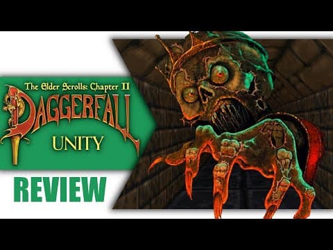 YouTube thumbnail for The Elder Scrolls II: Daggerfall Unity Review