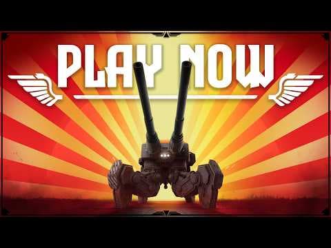 YouTube thumbnail for IRON NEST: Heavy Turret Simulator | Official Launch Trailer