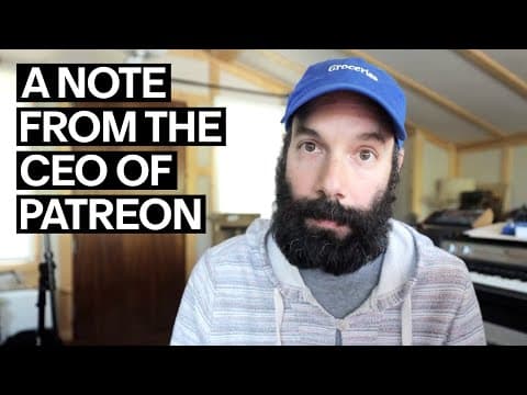 YouTube thumbnail for Jack Conte, CEO of Patreon, responds to Bricks & Minifigs' takedown notice--