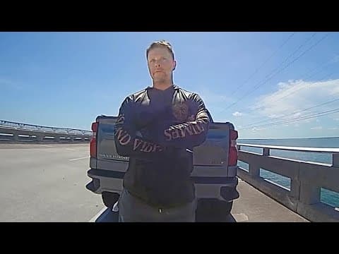 YouTube thumbnail for ICE Officer Arrested for DUI w/ Kids in Car. Not Happy About it!