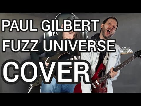 YouTube thumbnail for Impressive ‘Fuzz Universe’ cover