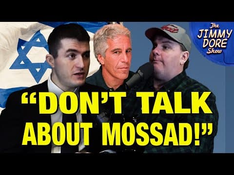 YouTube thumbnail for Lex Fridman: “I’m UNCOMFORTABLE Calling Epstein An Israeli Agent” [11:09 | FEB 19 2025 | The Jimmy Dore Show]