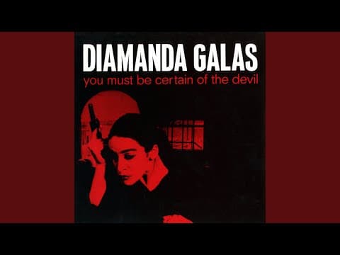 YouTube thumbnail for Diamanda Galás - You must be certain of the devil
