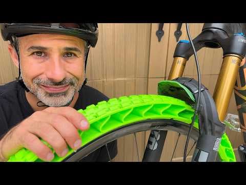 YouTube thumbnail for You Can't Buy Airless MTB Tires—So I Made Them!
