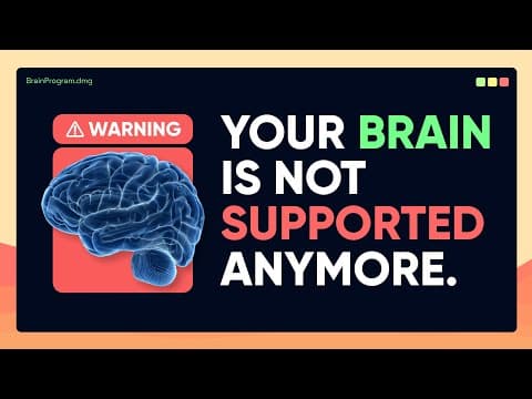 YouTube thumbnail for On Planned Obsolescence of brain implants. This is effed up if there are no rules preventing such stuff from happening.