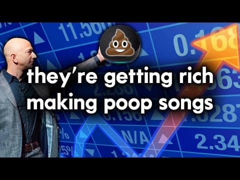 YouTube thumbnail for The Insanity of Amazon Music and the Alexa Poop Song Goldrush [9:49] @afunnylookingsquash