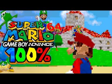 YouTube thumbnail for Did you know there was a Super Mario 64 GBA port? No, neither did I :o