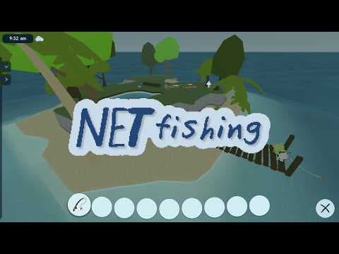 YouTube thumbnail for NETfishing — Official Pre-Alpha Gameplay Trailer | FOSS Cozy Online Fishing
