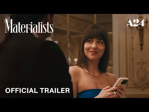 YouTube thumbnail for Materialists | Official Trailer HD | A24