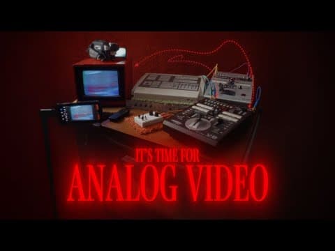 YouTube thumbnail for Your Journey into Analog Glitch Art