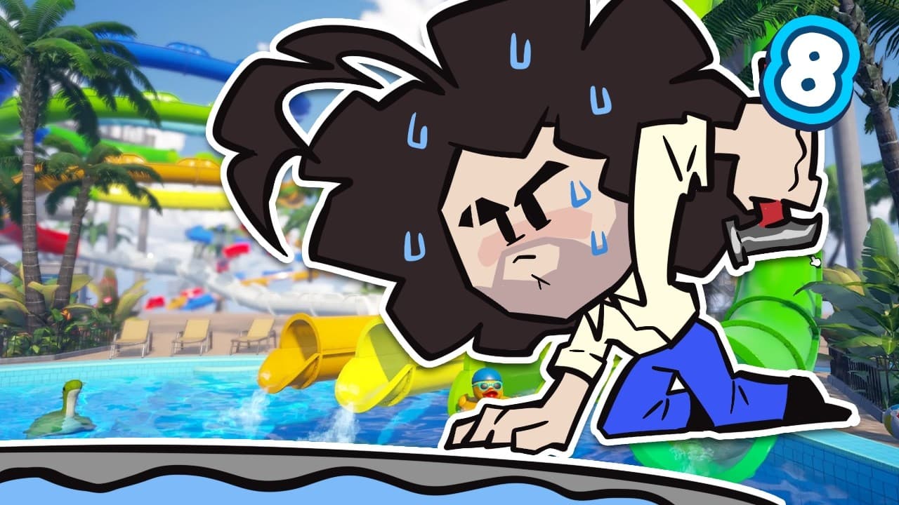 YouTube thumbnail for Drown faster 🏊| Waterpark Simulator [8]