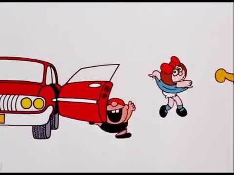 YouTube thumbnail for What on Earth (1966) - a satirical 10min film about aliens who believe the Earth's dominant lifeform is cars