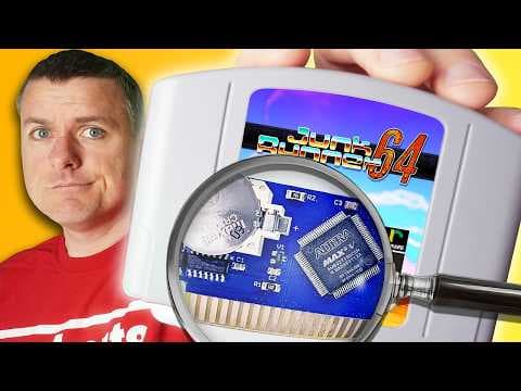 YouTube thumbnail for Inside an N64 Cartridge: How the Hardware Actually Works