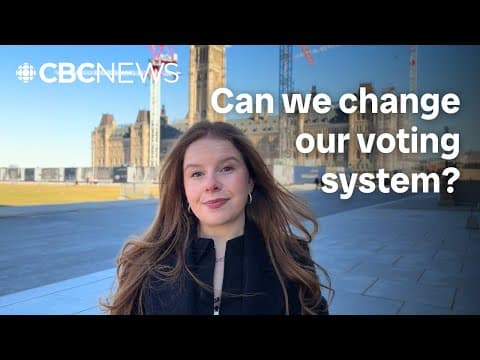 YouTube thumbnail for Justin Trudeau called abandoning electoral reform his biggest regret as prime minister. With a federal election on the horizon, how quickly can voting systems change? CBC News explains.