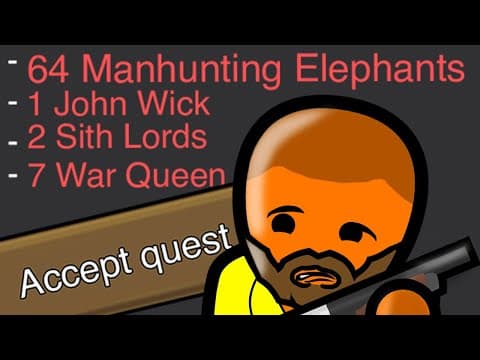 YouTube thumbnail for "The WORST Quest Of All Time!" (Art by Sim Tha Rim)