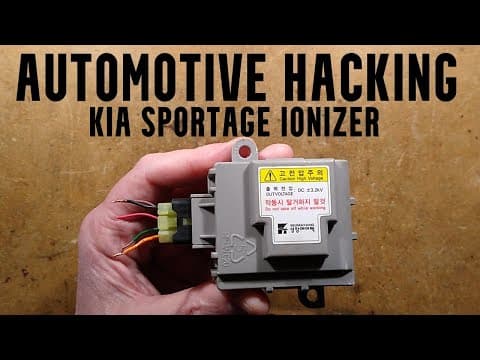 YouTube thumbnail for Kia Sportage luxury feature hacking (with schematic) by bigclivedotcom (18m)