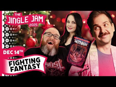 YouTube thumbnail for Fighting Fantasy | Jingle Jam 2025 Day 14